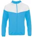Badger Sportswear 2722 Youth Sprint Outer-Core Jac in Columbia blue/ white front view