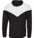 Badger Sportswear 2722 Youth Sprint Outer-Core Jac in Black/ white back view
