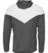 Badger Sportswear 2722 Youth Sprint Outer-Core Jac in Graphite/ white back view