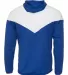 Badger Sportswear 2722 Youth Sprint Outer-Core Jac in Royal/ white back view