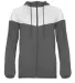 Badger Sportswear 7922 Women's Sprint Outer-Core J Graphite/ White front view
