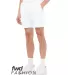 Bella + Canvas 3724 FWD Fashion Unisex Short in White side view