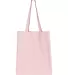 Q-Tees Q125400 27L Jumbo Shopping Bag Light Pink back view