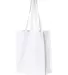 Q-Tees Q125400 27L Jumbo Shopping Bag White side view