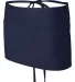 Q-Tees Q2115 Waist Apron with Pockets Navy side view