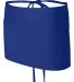 Q-Tees Q2115 Waist Apron with Pockets Royal side view