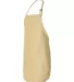 Q-Tees Q4350 Full-Length Apron with Pockets Natural side view