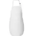 Q-Tees Q4350 Full-Length Apron with Pockets White front view