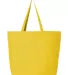 Q-Tees Q600 25L Jumbo Tote Yellow front view