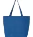 Q-Tees Q611 25L Zippered Tote Royal front view