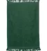 Q-Tees T100 Fringed Fingertip Towel Forest side view