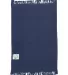Q-Tees T100 Fringed Fingertip Towel Navy back view