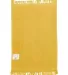 Q-Tees T100 Fringed Fingertip Towel Yellow back view