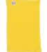 Q-Tees T18 Budget Rally Towel Yellow back view