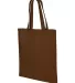 Q-Tees QTB Economical Tote in Chocolate side view