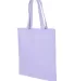Q-Tees QTB Economical Tote in Lavender side view