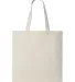 Q-Tees QTB Economical Tote in Natural front view