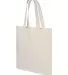 Q-Tees QTB Economical Tote in Natural side view