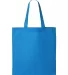 Q-Tees QTB Economical Tote in Sapphire back view