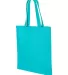 Q-Tees QTB Economical Tote in Turquoise side view