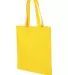 Q-Tees QTB Economical Tote in Yellow side view