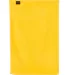 Q-Tees T200 Hemmed Hand Towel Yellow back view