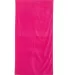 Q-Tees QV3060 Velour Beach Towel in Hot pink front view