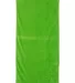 Q-Tees QV3060 Velour Beach Towel in Lime front view