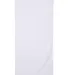 Q-Tees QV3060 Velour Beach Towel in White front view