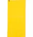Q-Tees QV3060 Velour Beach Towel in Yellow back view
