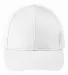 Big Accessories BX020SB Adult Structured Twill 6-P WHITE front view