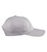 Big Accessories BX880SB Unstructured 6-Panel Cap in Light grey