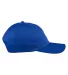 Big Accessories BX880SB Unstructured 6-Panel Cap TRUE ROYAL side view