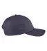 Big Accessories BX880SB Unstructured 6-Panel Cap NAVY side view