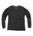 Boxercraft YL06 Girls' Cuddle Boxy Sweatshirt Charcoal front view