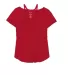 Boxercraft T53 Women's Moxie T-Shirt Red front view