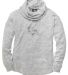 Boxercraft L12 Women's Cuddle Cowl Pullover in Oxford heather front view