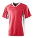Augusta Sportswear 243 WICKING SOCCER SHIRT in Red/ white front view