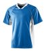 Augusta Sportswear 243 WICKING SOCCER SHIRT in Royal/ white front view