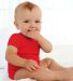 Boxercraft BK01 Baby Essential Bodysuit in Red