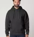 Cotton Heritage M2650 Heavyweight Hoodie in Charcoal heather front view
