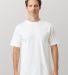 Cotton Heritage OU1690 Garment Dye Short Sleeve in Prepared for dye (pfd) front view