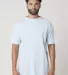 Cotton Heritage OU1690 Garment Dye Short Sleeve in Sky blue front view
