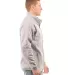 Burnside Clothing 3901 Sweater Knit Jacket in Heather grey side view