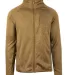 Burnside Clothing 3901 Sweater Knit Jacket in Coyote front view