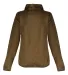 Burnside Clothing 5901 Women's Sweater Knit Jacket in Coyote back view