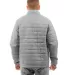 Burnside Clothing 8713 Elemental Puffer Jacket in Steel back view