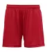C2 Sport 5616 Women's Performance Shorts Red front view