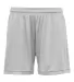 C2 Sport 5616 Women's Performance Shorts Silver front view