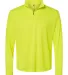 C2 Sport 5102 Quarter-Zip Pullover Safety Yellow front view
